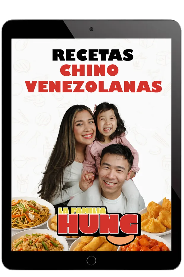 Portada del ebook Recetas Chino Venezolanas de La Familia Hung